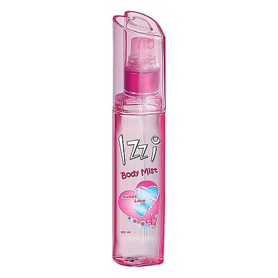 IZZI Nước hoa toàn thân Sweet love (hồng nhạt) 100ml