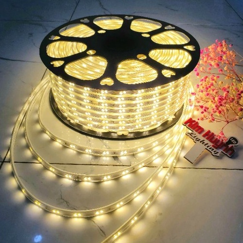Dây đèn led đôi 2 hàng 5730, bọc nhựa chống thấm