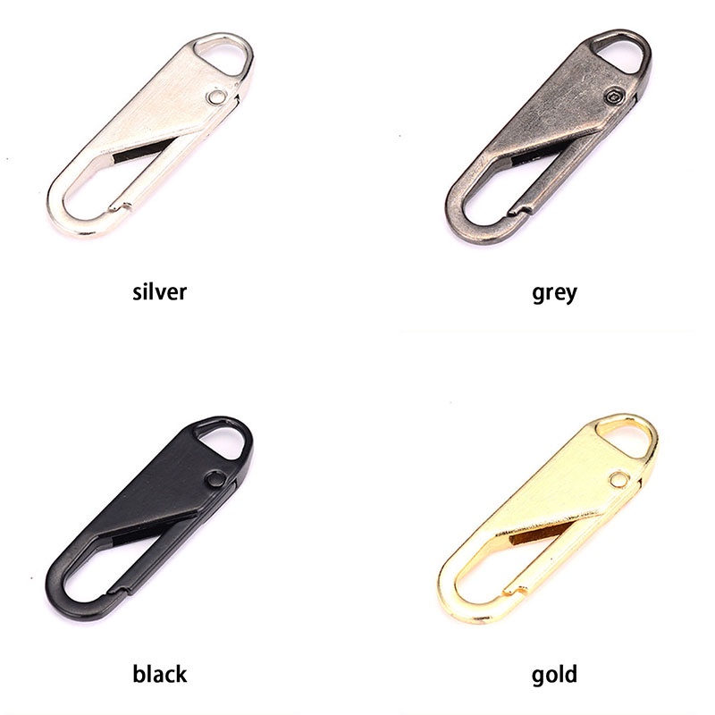 Đầu khóa kéo thay thế bằng kim loại thông dụng