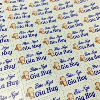 Tem Dán Hộp Sữa , Đồ Dùng Học Tập Cho Bé ( 150 tem )