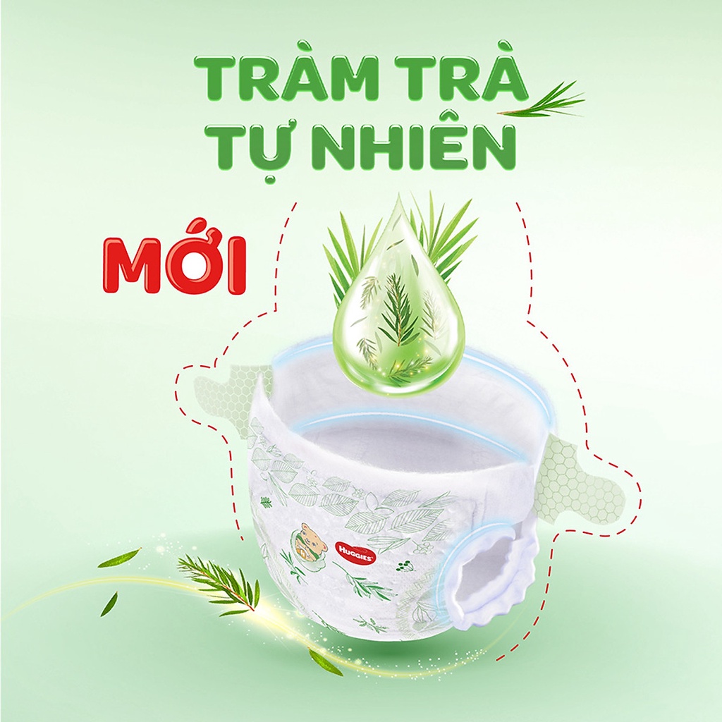 Combo 2 Bịch Tã dán Sơ Sinh Huggies S54 +6 Miếng (4-8kg) Mẫu Mới