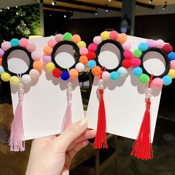 Dây Buộc Tóc Nhiều Màu Sắc Cho Bé Gái