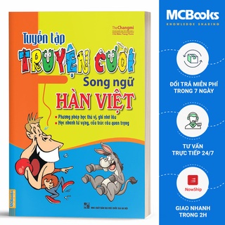 Sách - Tuyển Tập Truyện Cười Song Ngữ Hàn Việt - Vui Học Tiếng Hàn