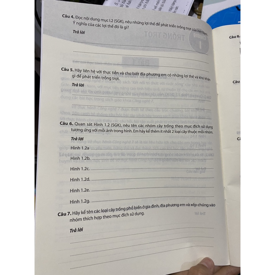 Sách - Vở thực hành công nghệ 7