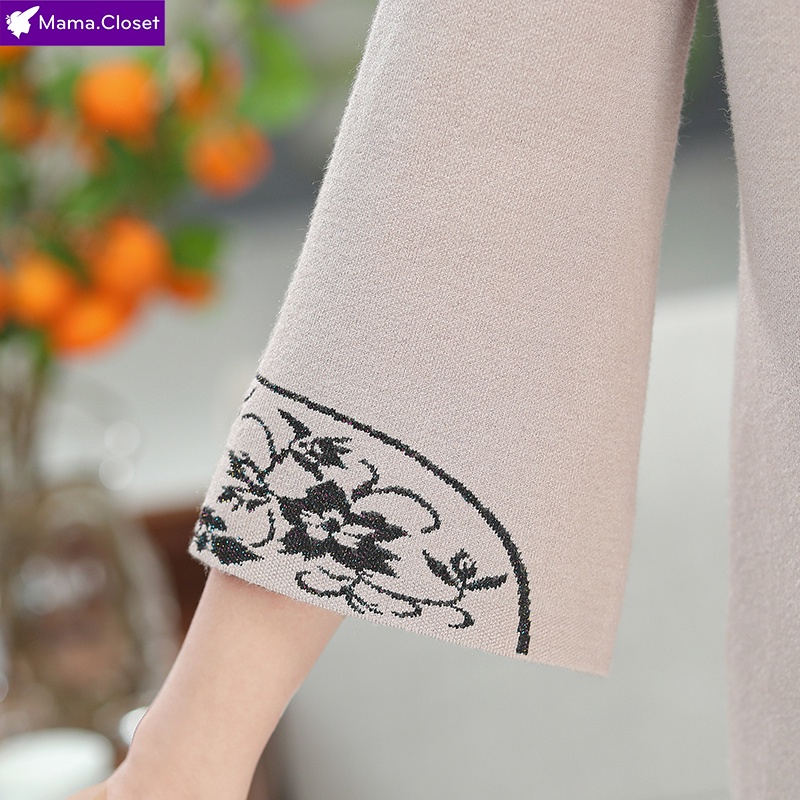 #YY6608 ÁO LEN DÀI TAY THU ĐÔNG CỔ TÀU, HÀNG QUẢNG CHÂU CAO CẤP MẪU MỚI CHO MẸ, CHO NGƯỜI TRUNG NIÊN 2021 | BigBuy360 - bigbuy360.vn