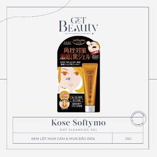 Kem lột mụn đầu đen Kose Softymo Cleansing Gel 25g