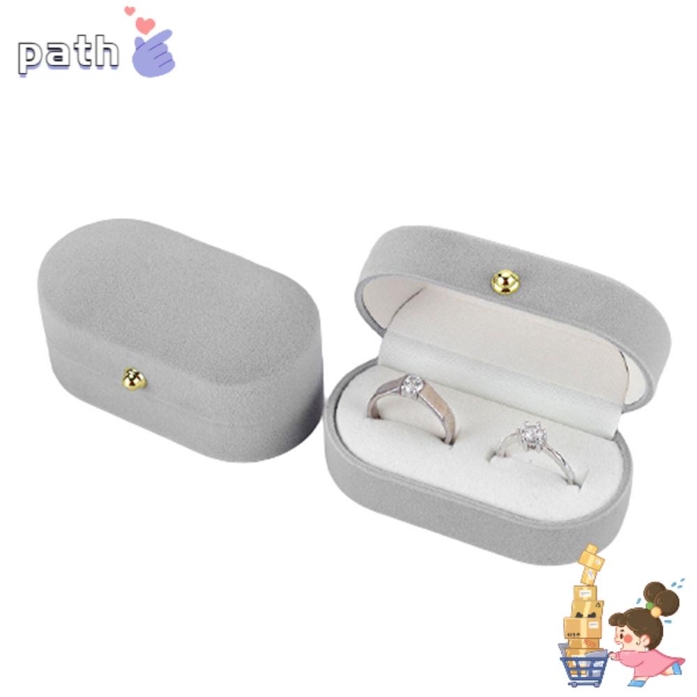 Hộp Đựng Nhẫn Đôi Kiểu Dáng Mới|Hộp Nhung Đựng Đồ Cưới Xinh Xắn Chất Lượng