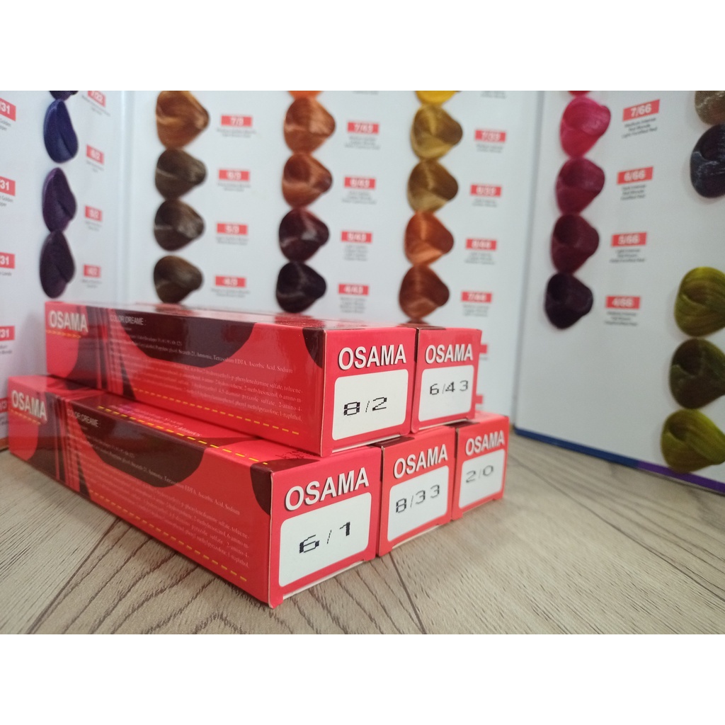 Màu nhuộm tóc Osama - Không có Oxy