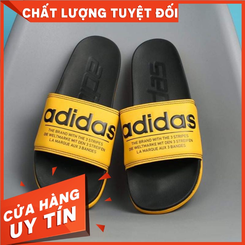 Dép adidas thể thao nmd quai vàng có video