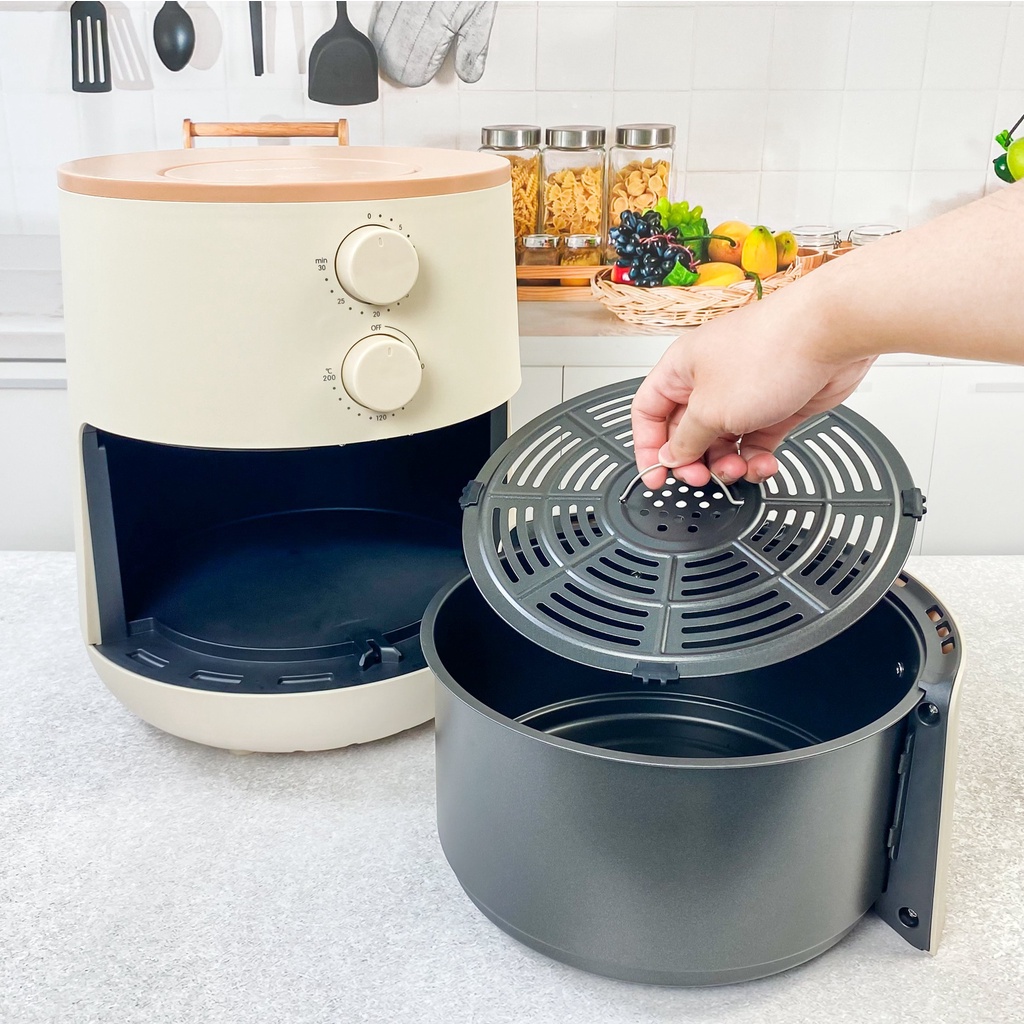 Nồi chiên không dầu LocknLock Mechanical Air Fryer EJF179 (5,5L) - HAPOS