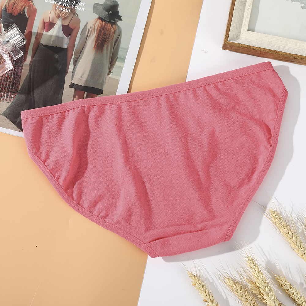 Quần lót AIJOLEN lưng thấp kiểu rỗng từ cotton nguyên chất thoáng khí thoải mái quyến rũ dành cho nữ