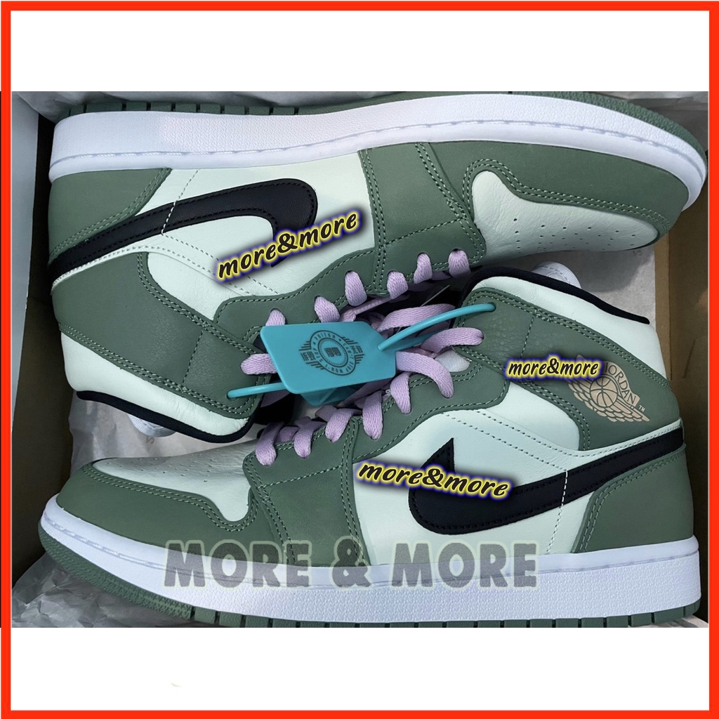[More&amp;More] Giày Sneaker JD 1 Mid &quot;Dutch Green&quot; x OG bản cao cấp MSN2267