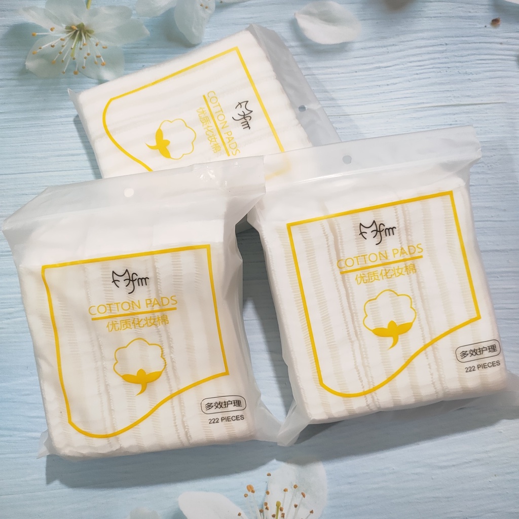 Bông tẩy trang 222 miếng-Cotton pads Coconio