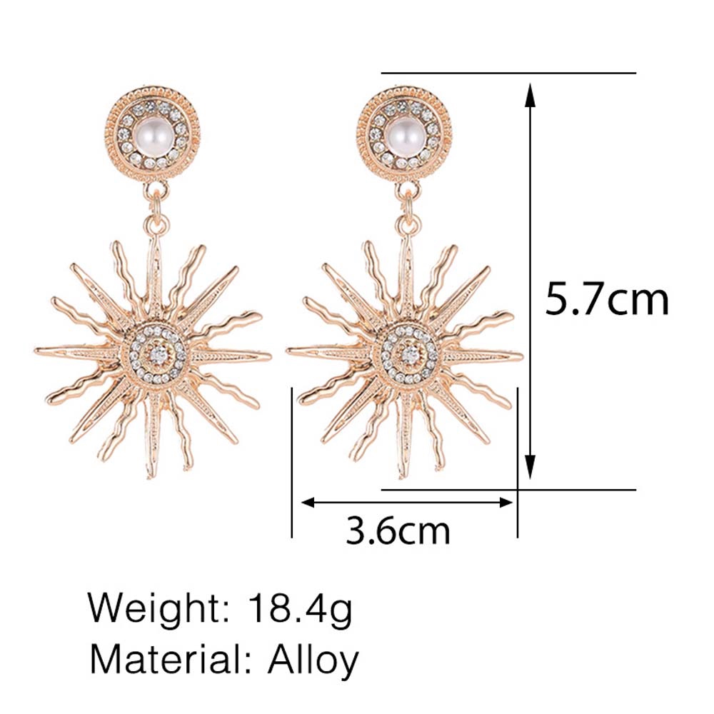 MXGOODS Daisy|Bridal Jewelry Jewelry Accessories Stud Earrings
