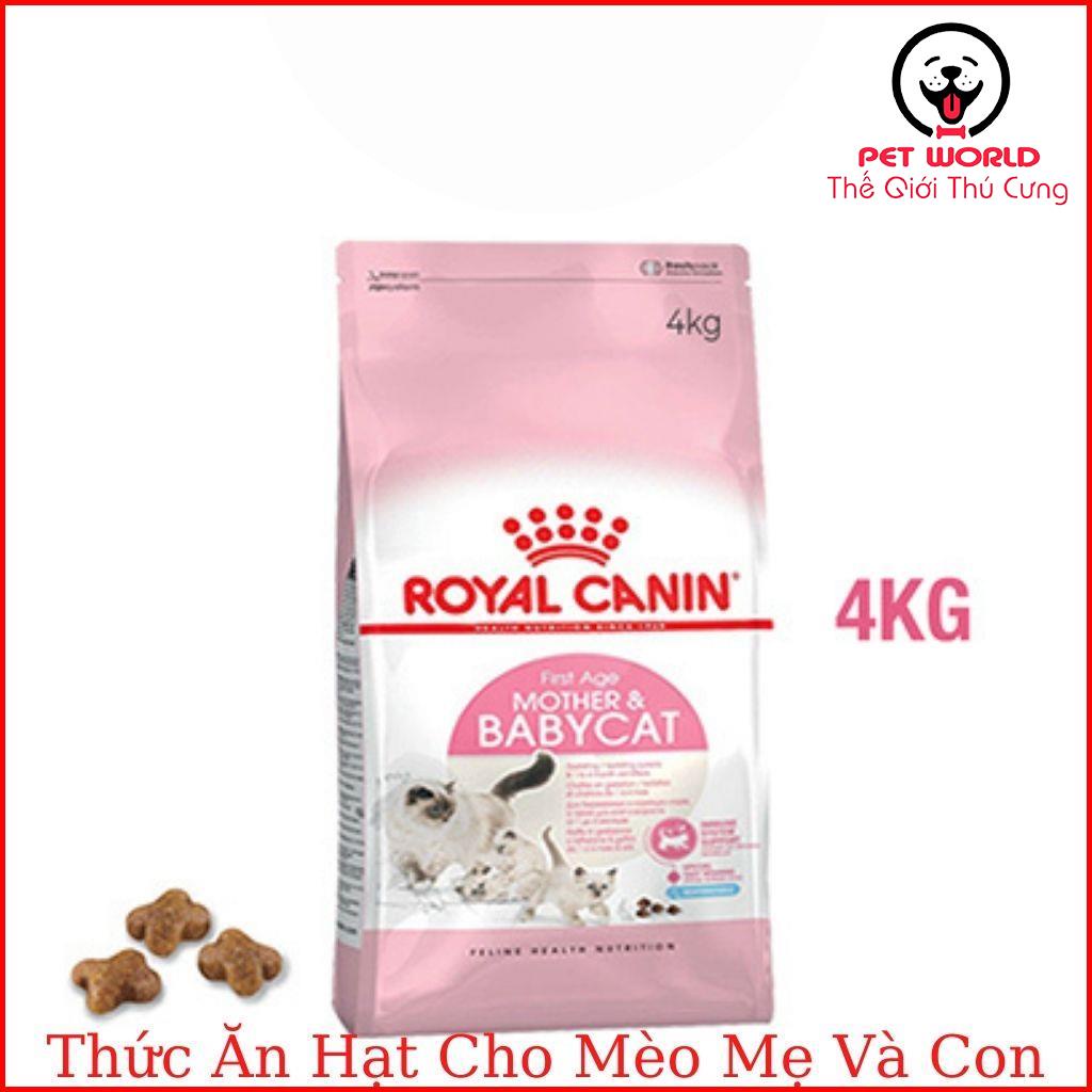 Thức ăn hạt cao cấp cho mèo Royal Canin Mother and Baby Cat túi 4kg
