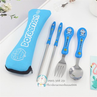 🌻set đũa muỗng nĩa 🎀doraemon house