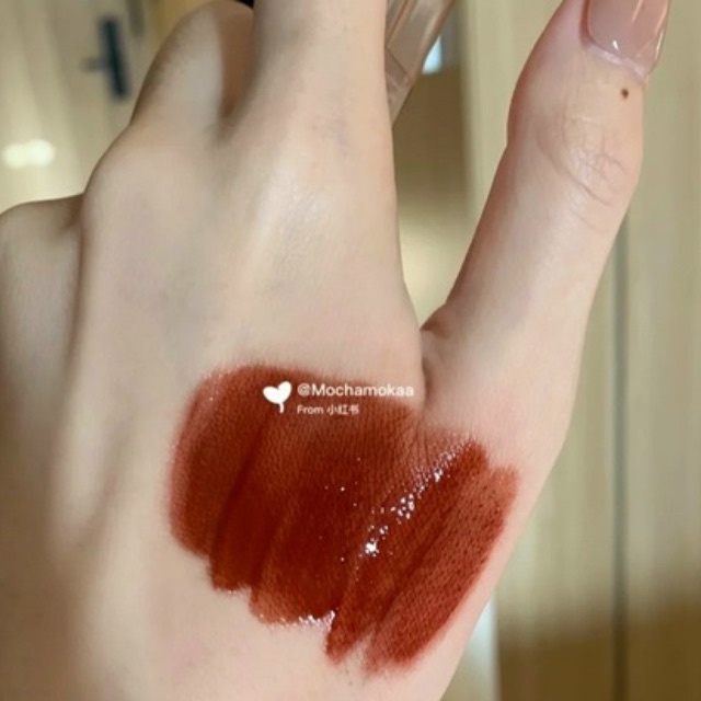 Son tint bóng blac.k roug.e HG08 nâu cam ánh đỏ