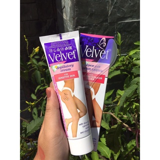 Kem tẩy lông tay và chân Velvet Nga 100ml