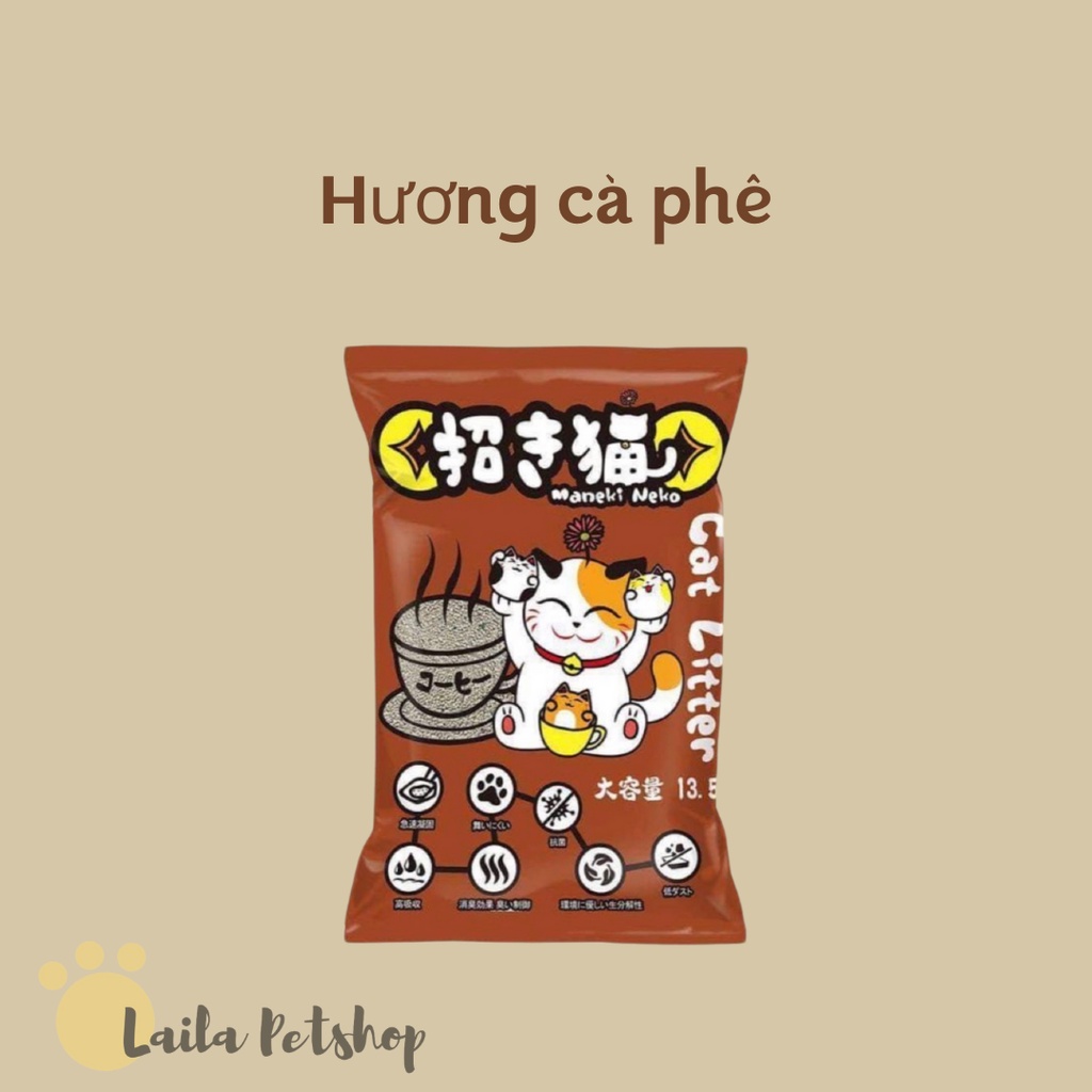 Cát Vệ Sinh MANEKI NEKO túi 5L