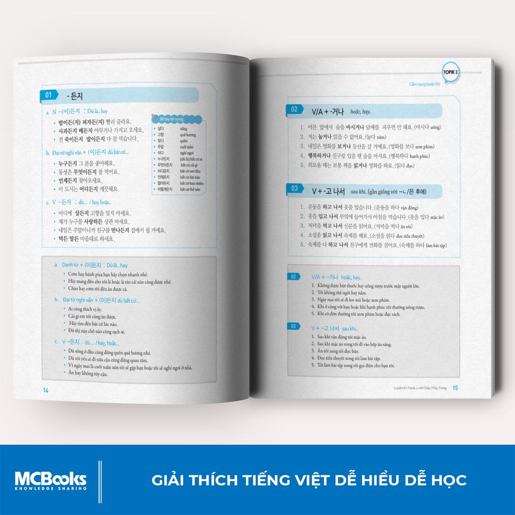 Sách - Cẩm Nang Luyện Thi Topik II (Kỹ Năng Đọc) Tặng Kèm Sổ Từ Vựng 1000 Từ + Video Bài Giảng Facebook