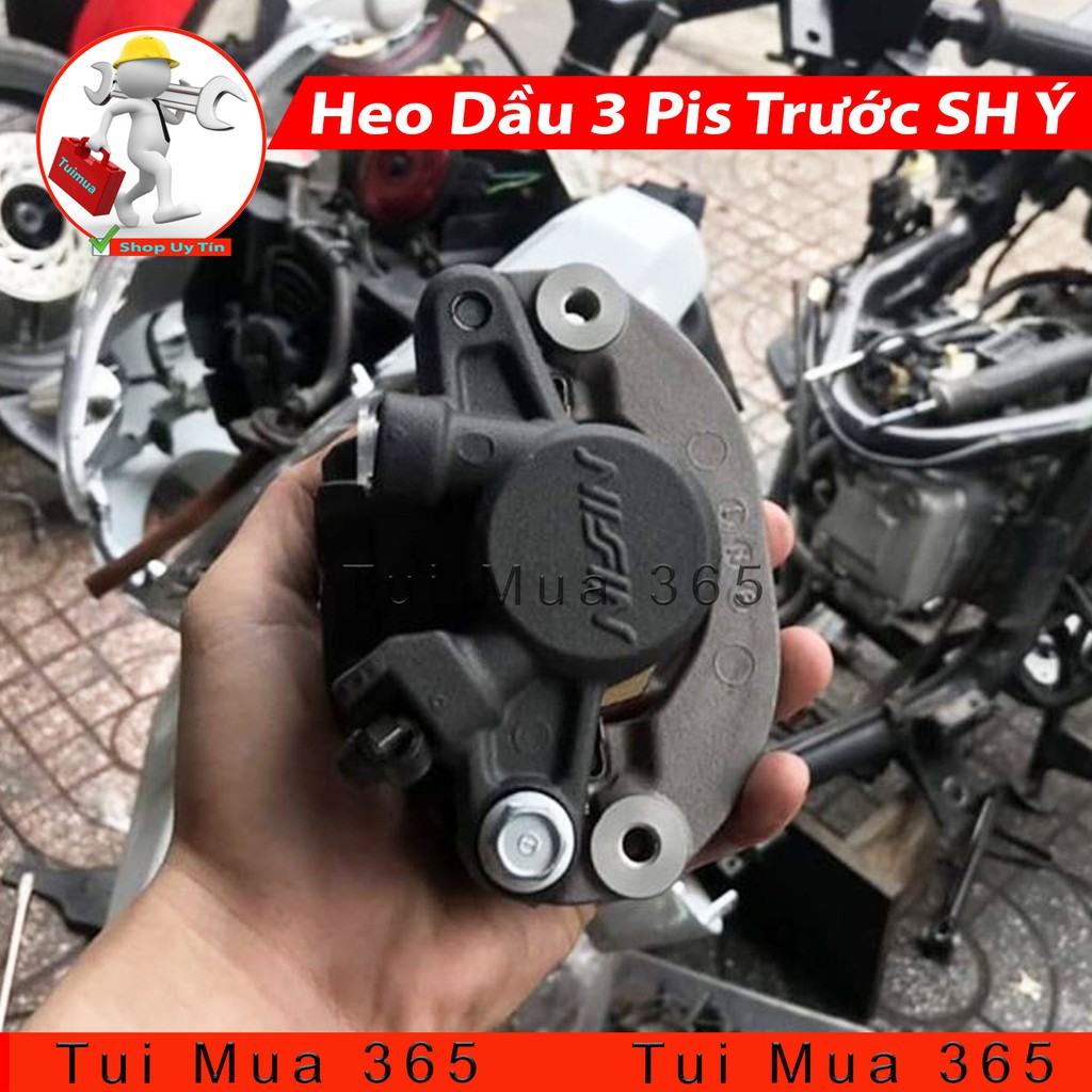 Heo Dầu Bánh Trước NISSIN Cho Honda SH Ý, SH VN, PS, Dylan, A Còng