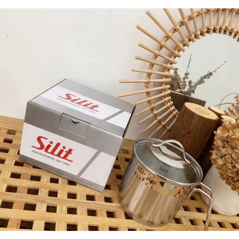 NỒI ĐUN INOX SILIT ACHAT 14CM CÓ VUNG