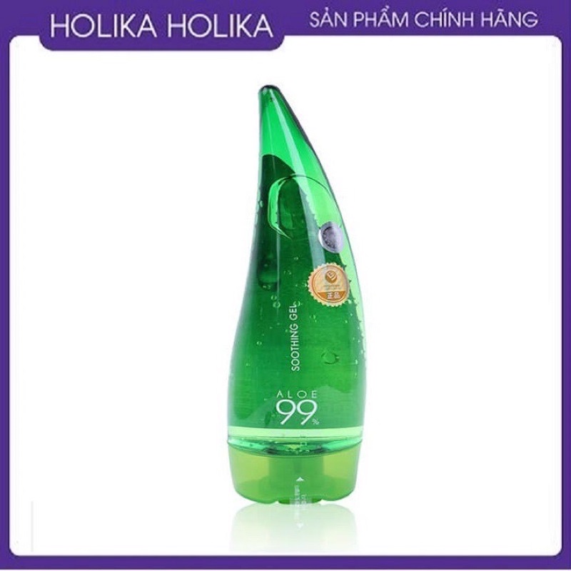 Gel Dưỡng Toàn Thân Chiết Xuất Lô Hội 99%  Holika Holika 250ml