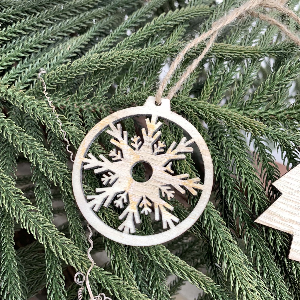 Set Tô Màu Noel Bằng Gỗ Decor Phong Cách Giáng Sinh Cho Bé Thỏa Sức Sáng Tạo, Trang Trí Nhà Cửa Benrikids