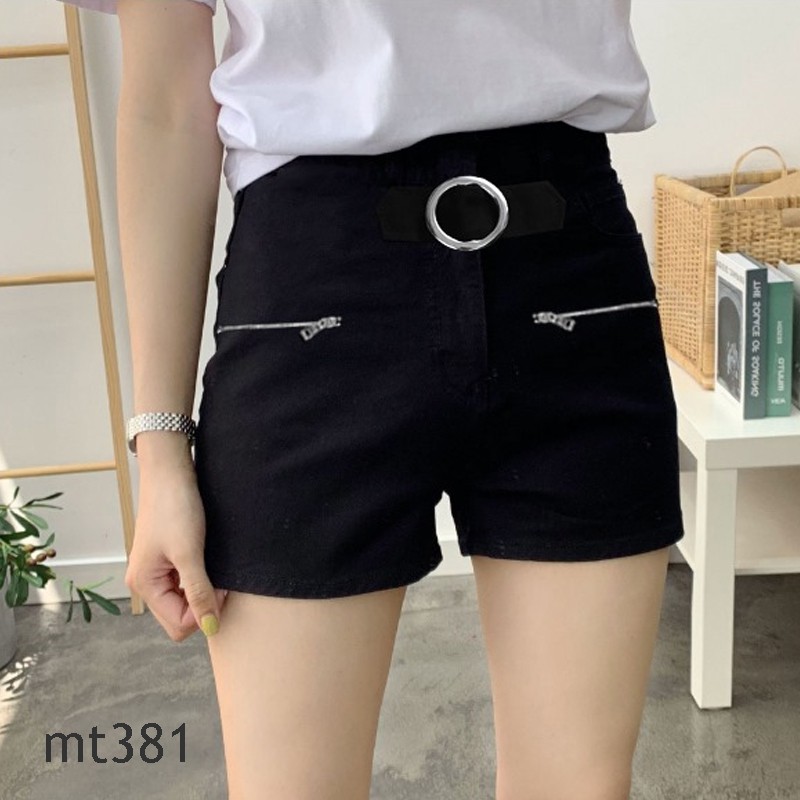 quần đùi nữ dạng short khoen vuông mt976, mt381 màu đen, trắng size s,m,l vayxoenu phong cách Hàn Quốc năng động, cá tín