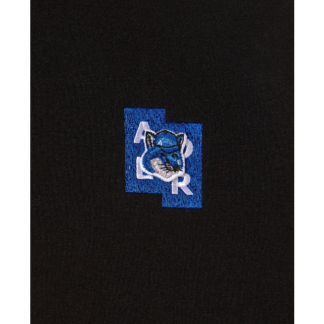 Áo Thun Ngắn Tay Thêu Chữ Và Hình Cáo Nhỏ Phong Cách Đường Phố Cho Nam Và Nữ