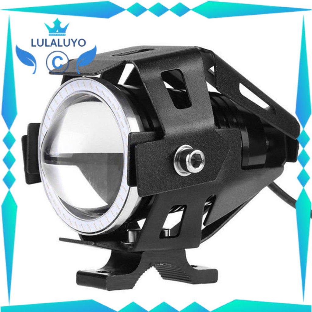 [Giá thấp]  Motorcycle Led Lights U7 Laser Cannon Transformer Headlights Electric Vehicle Modified Led Headlight Spotlight  .lu