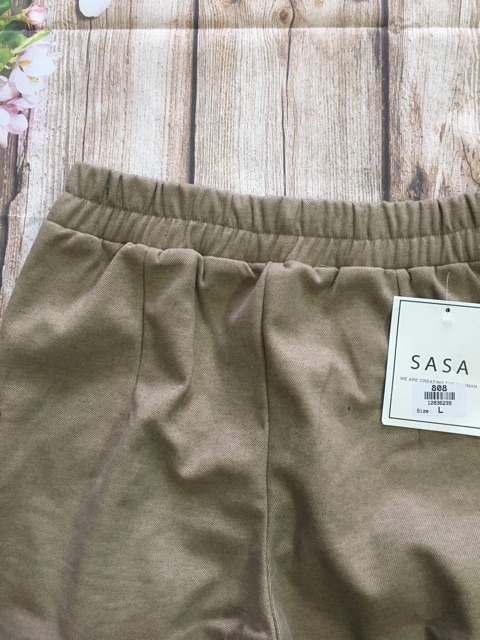 Quần baggy dạ chun sau | BigBuy360 - bigbuy360.vn