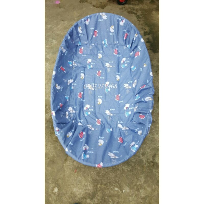 Bọc vải nôi tre giá rẻ các size