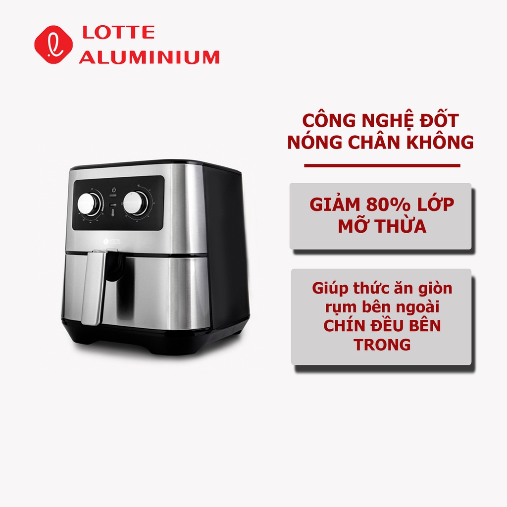 Nồi chiên không dầu Lotte LTS-AF5SM 5,5l
