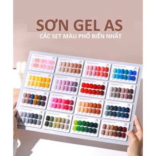 Set Sơn Gel AS Màu Phổ Biến Nhất