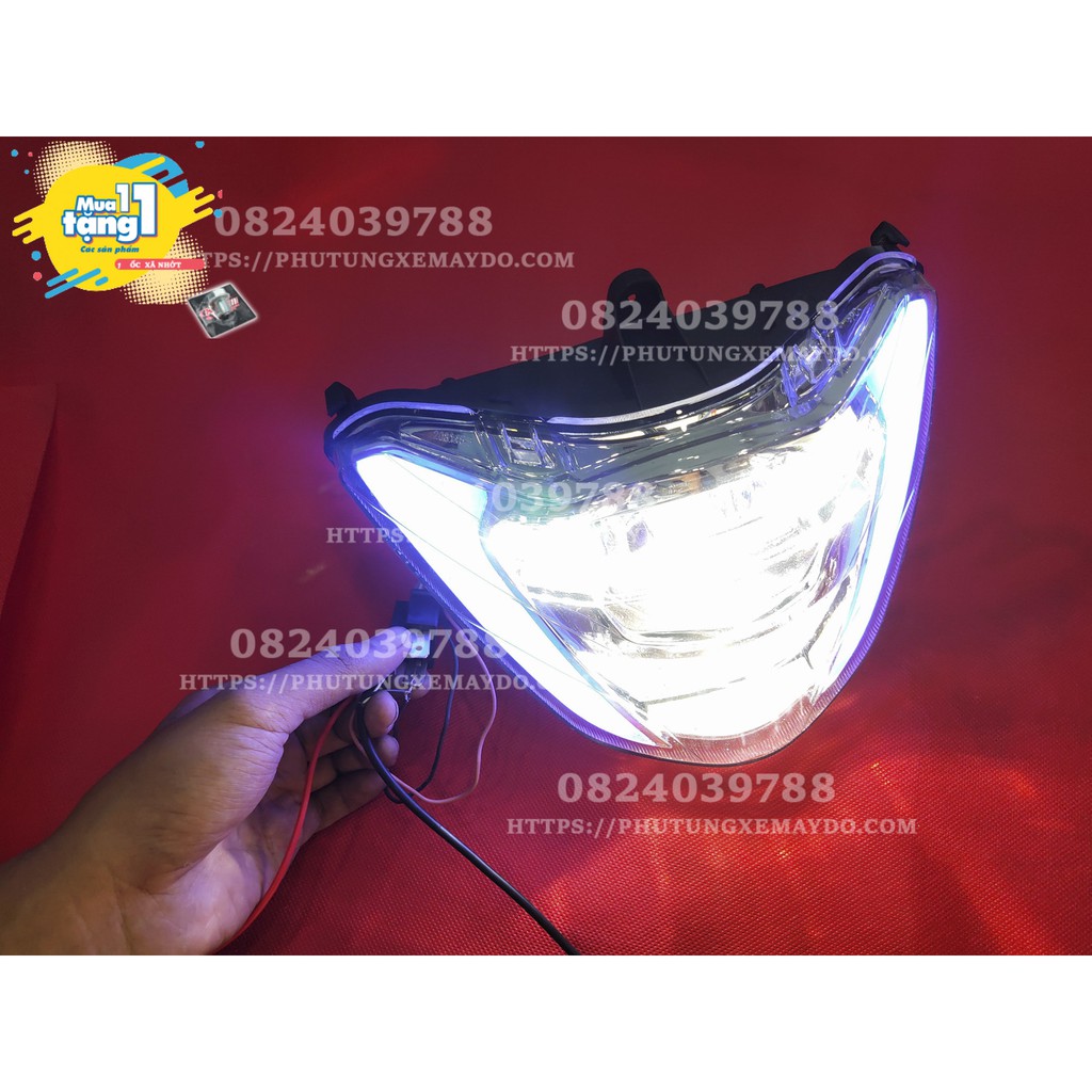 đèn pha led 2 tầng sh mode