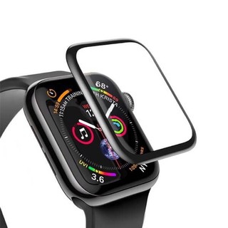 Kính cường lực apple watch Nano Bóng Trong Suốt đủ các Series size 38 40 41 42 44 45 mm chống trầy xước bảo vệ màn hình