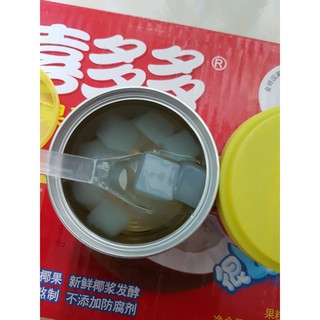 1 xách thạch dừa 12 lon