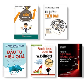 Sách: combo 5 cuốn - đầu tư tài chính tự do