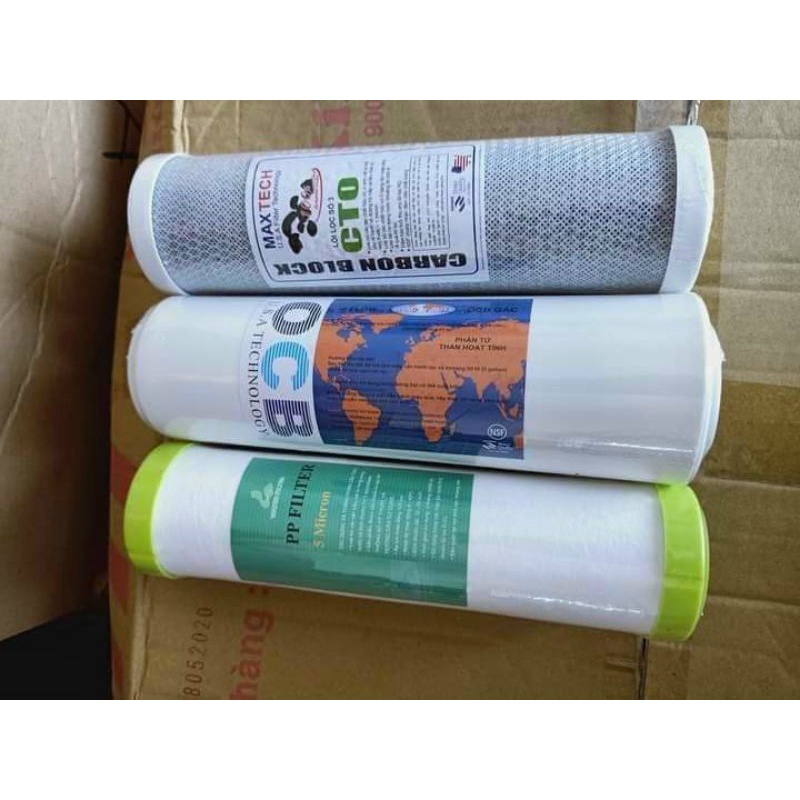 Bộ lõi lọc nước sinh hoạt, lọc chặn cặn bùn đất,rẻ sét và các chất cạn bã