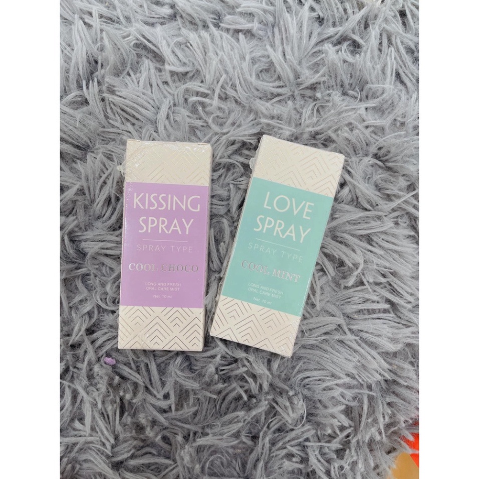 Xịt miệng ❤️𝑭𝒓𝒆𝒆𝒔𝒉𝒊𝒑❤️Xịt thơm miệng love spray