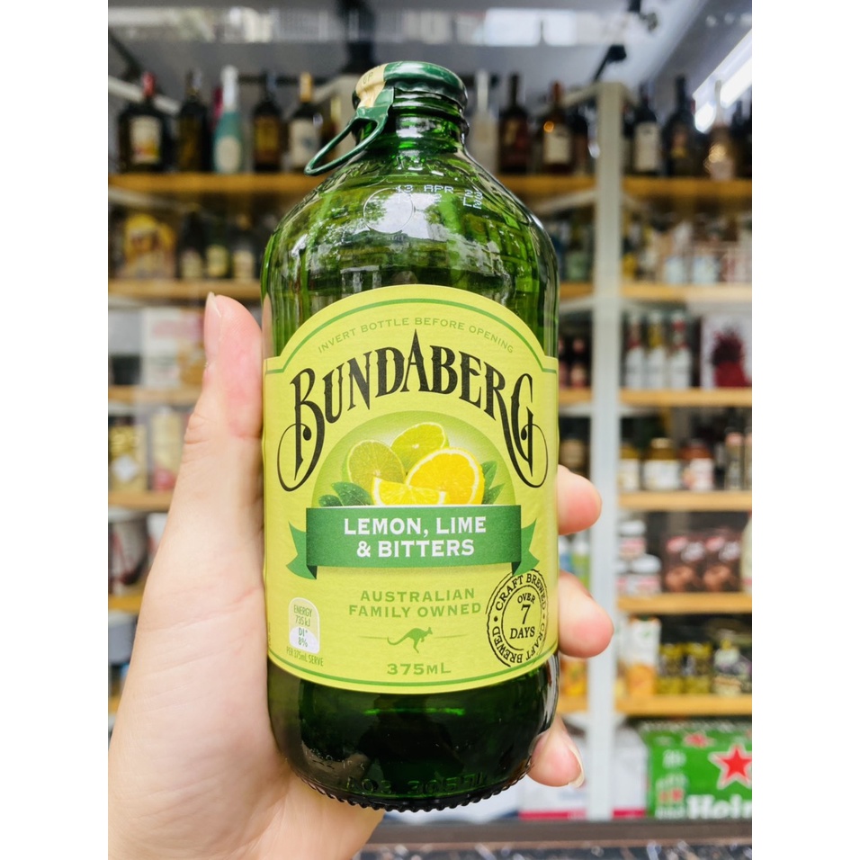 Nước ép trái cây có ga Bundaberg 375ml - Hàng nhập khẩu chính hãng