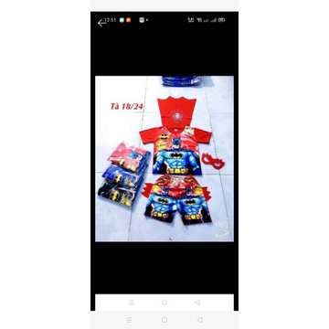 bộ siêu nhân cánh kèm mặt nạ cho bộ trai