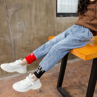 Quần jeans thời trang cá tính cho bé gái