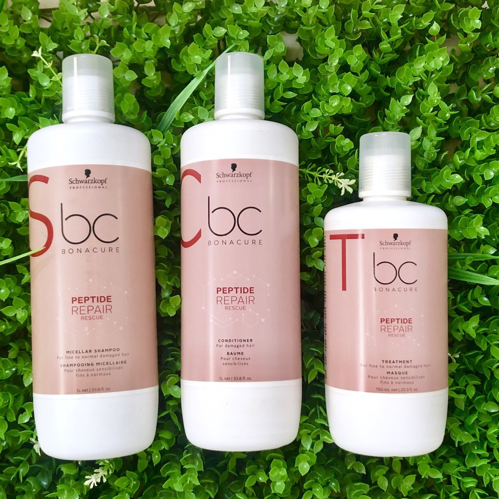 Dầu xả phục hồi tóc hư tổn Schwarzkopf BC Repair Rescue Conditioner 1000ml