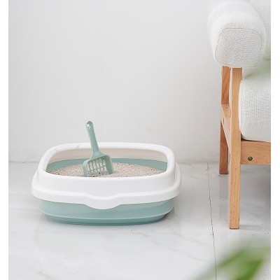 [TẶNG XẺNG] Khay Cát Vệ Sinh Cho Mèo Màu Pastel