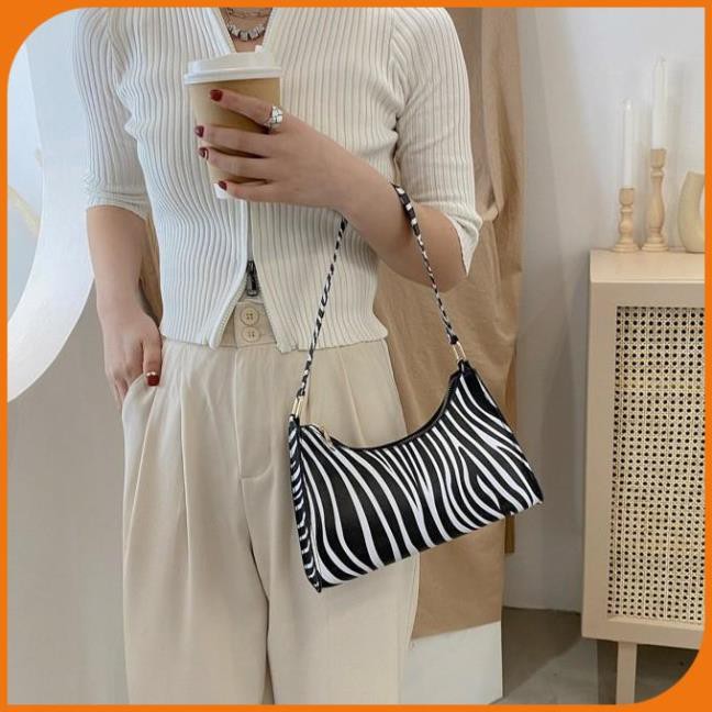 Túi kẹp nách nữ, túi kẹp nách ngựa vằn da mềm - LAHEE 104.23 | BigBuy360 - bigbuy360.vn