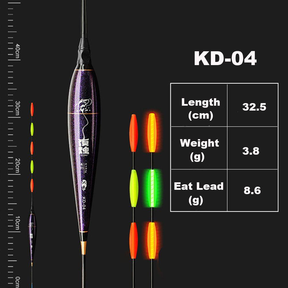 MUVAKO Phao Câu Cá Có Đèn LED Mới