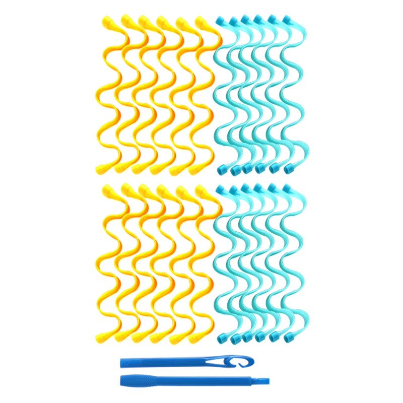 Set 12 / 24 Lô Uốn Tóc Thần Kỳ Bền Bỉ 25 30 45 50 55CM