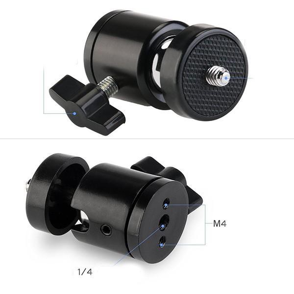 Đầu ball xoay 360 độ gắn chân máy ảnh